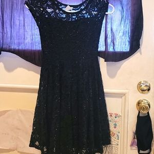 Black dress for little girl.